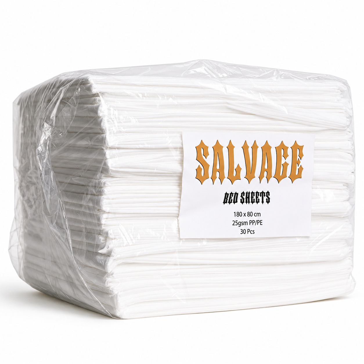 Salvage disposable bed sheets, 180x80cm waterproof