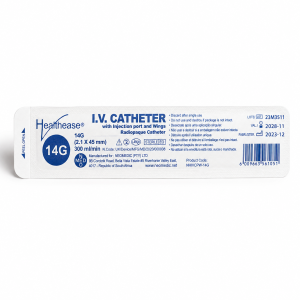 Salvage IV catheter 14G sterile radiopaque catheter