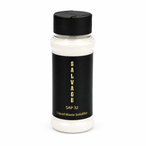 Salvage SAP32 liquid waste solidifier, 150g