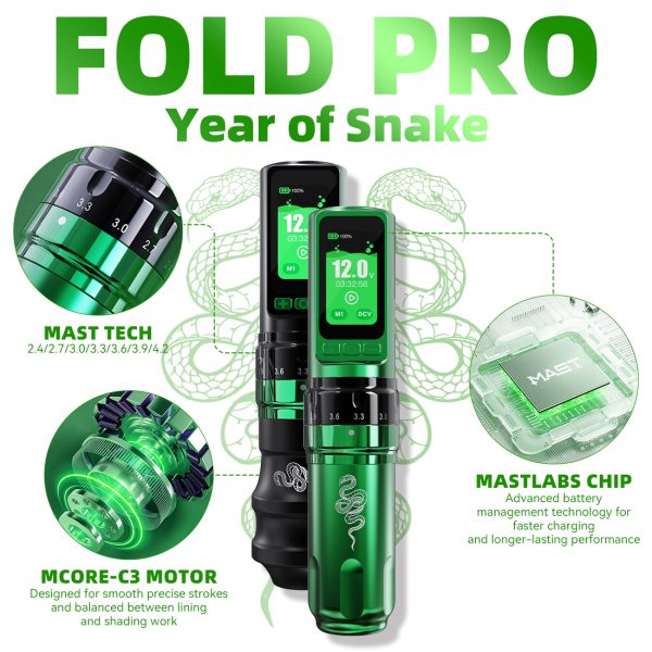 Dragonhawk Fold Pro Year of Snake Edition