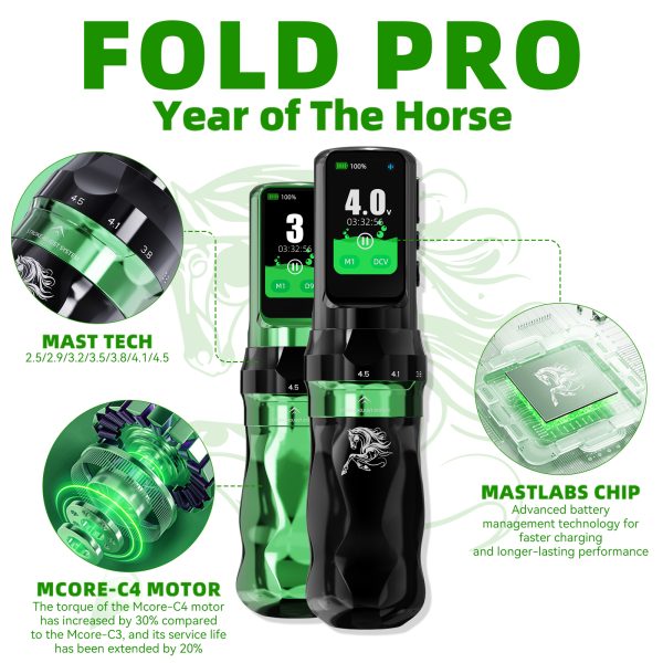 Dragonhawk Fold Pro Year of the Horse Edition